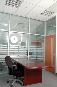 алюминиевые офисные перегородки. фото 1