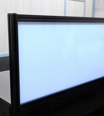 Настольные экраны. Панели из сотового поликарбоната